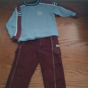 Old Navy fleece pants and pullover set